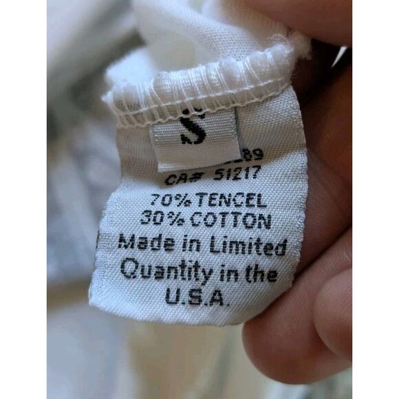 Lauren Moshi Long Sleeve Tee, Chopper Print - Small, Made In USA - Picture 4 of 13